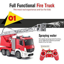 Load image into Gallery viewer, Double Eagle 2.4GHz RTR RC Construction - Mercedes-Benz Arocs Fire Truck
