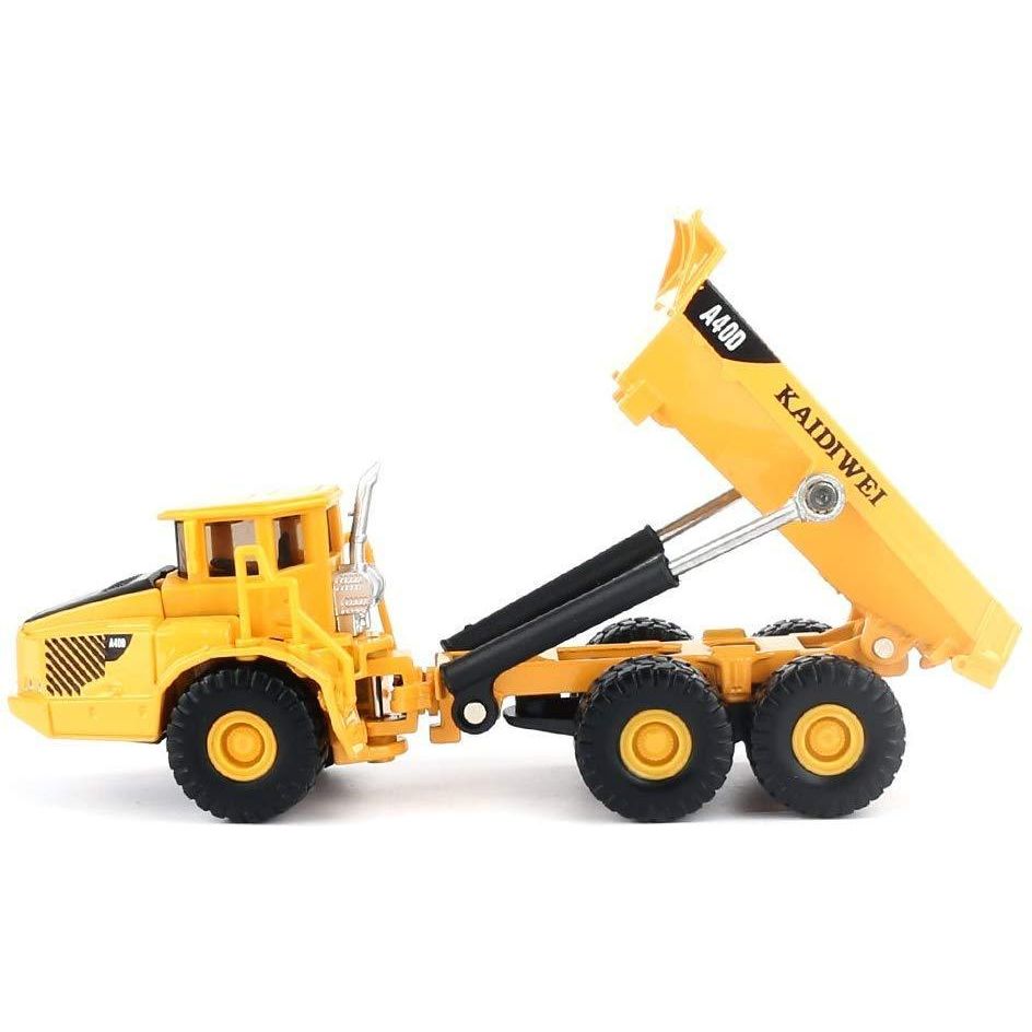 1/87th Scale Diecast Metal Articulated Dump Truck