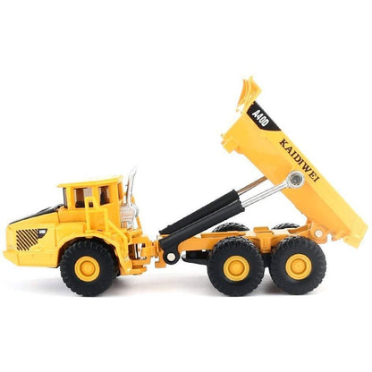 1/87th Scale Diecast Metal Articulated Dump Truck