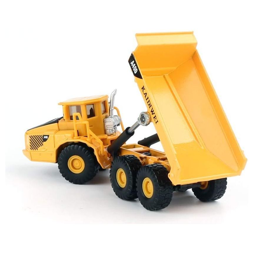 1/87th Scale Diecast Metal Articulated Dump Truck