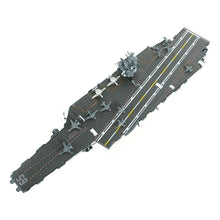 Load image into Gallery viewer, 1:700th Die-cast USS Enterprise-Class, USS Enterprise Aircraft Carrier - Operations Enduring Freedom 2001 - Taigen Tanks
