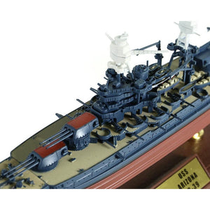 1:700th Die-cast USS Pennsylvania-Class Battleship, USS Arizona - Pearl Harbor of 1941 - Taigen Tanks
