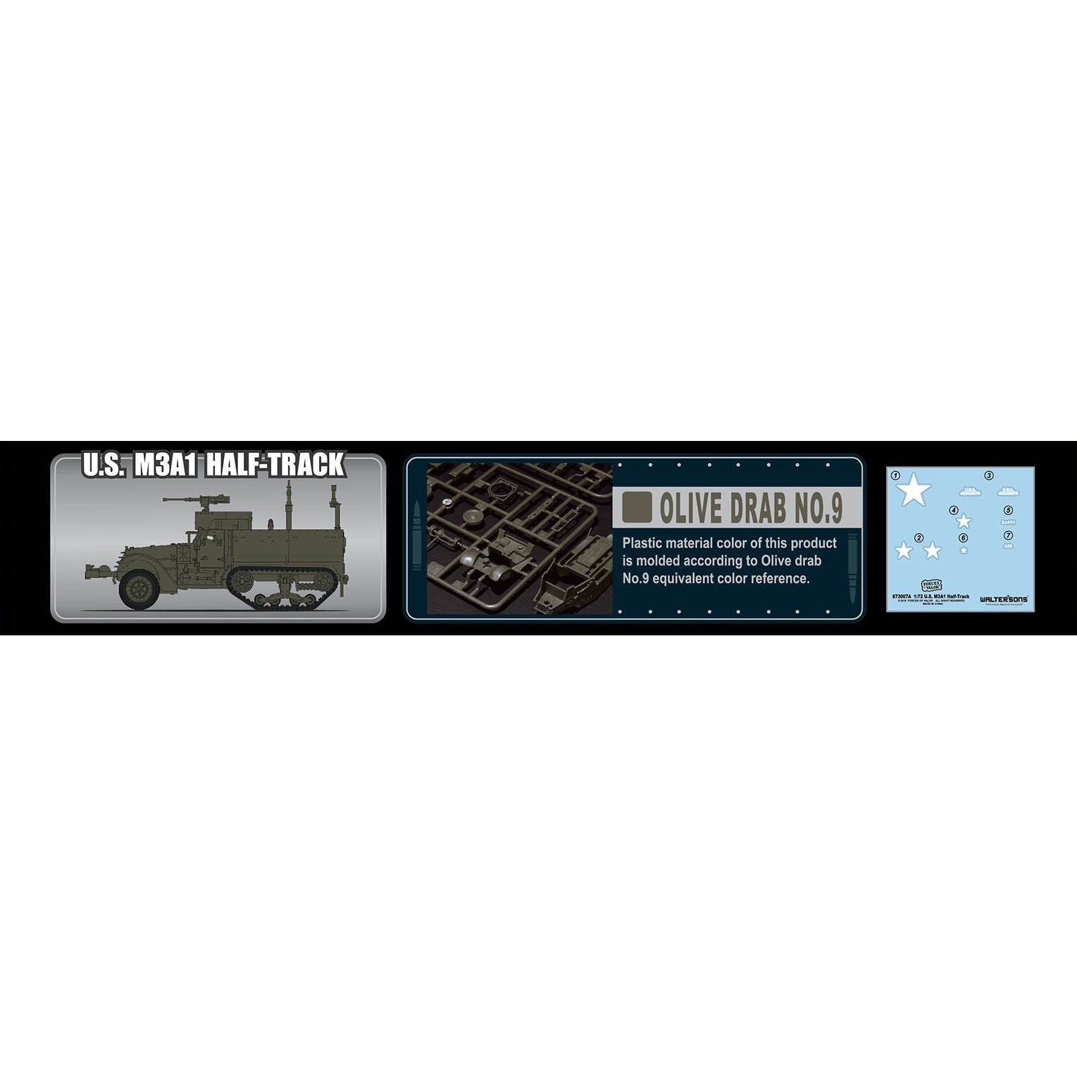 1:72nd Kit GMC 2.5 Ton Cargo Truck - Normandy, June of 1944 - Taigen Tanks