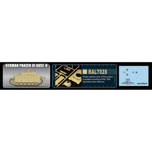 1:72nd Kit German Panzer III Ausf. N - Norway, May of 1945 - Taigen Tanks