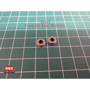 9x5x3 Flanged Ball Bearing (For Gearboxes) - Taigen Tanks