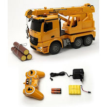 Load image into Gallery viewer, 2.4GHz RTR RC Construction - 1/20th Scale Mercedes-Benz Arocs Crane
