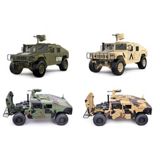 Load image into Gallery viewer, 1/10th Scale HG-P408 4x4 Military Humvee Upgraded ARTR w/ LEDs and Sounds
