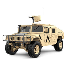 Load image into Gallery viewer, 1/10th Scale HG-P408 4x4 Military Humvee ARTR
