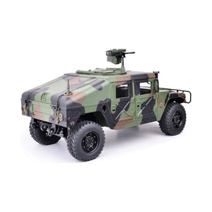 1/10th Scale HG-P408 4x4 Military Humvee Upgraded ARTR w/ LEDs and Sounds