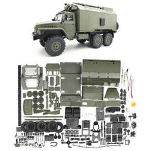 Load image into Gallery viewer, Ural 6x6 1:16th Scale KIT RC Truck
