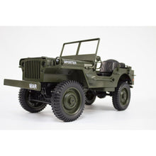 Load image into Gallery viewer, Willys 4x4 1:10th Scale RTR 2.4GHz RC Truck
