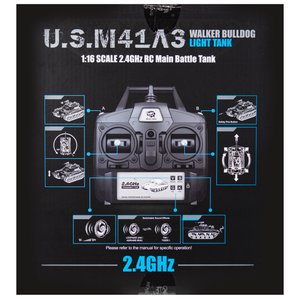 Heng Long M41A3 Walker Bulldog Professional Edition with 7.0 Electronics BB/IR