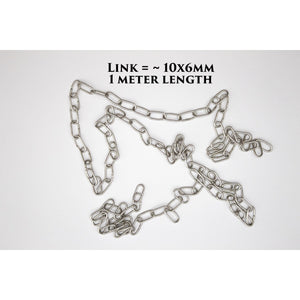 Chain Links (10x6mm) 1 Meter