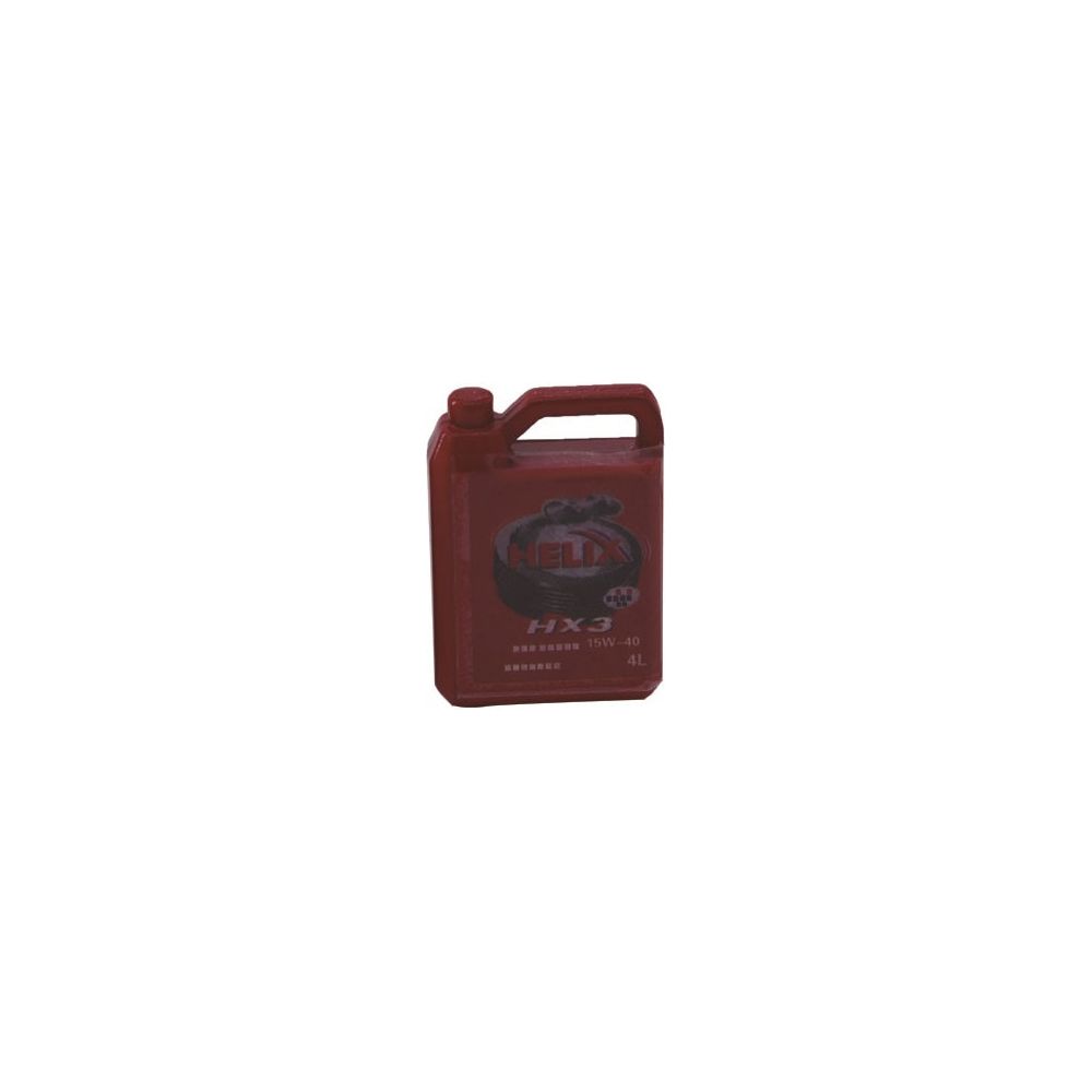 Engine Oil Metal Can Different Color Variations