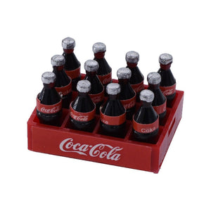 Plastic Coke Bottles & Tray