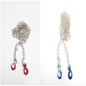 Trailer Hook w/Silver Chain Different Color hook Variants