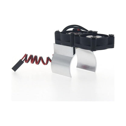 Aluminum Heatsink with Dual Fans