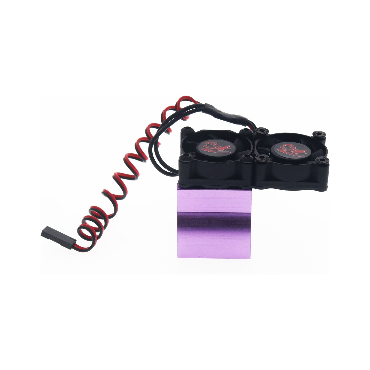 Aluminum Heatsink with Dual Fans