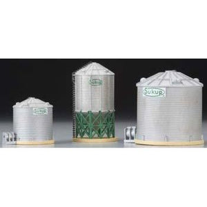 IMEX Perma Scene - Sukup Grain Tower Set (3 Towers Total) - Taigen Tanks