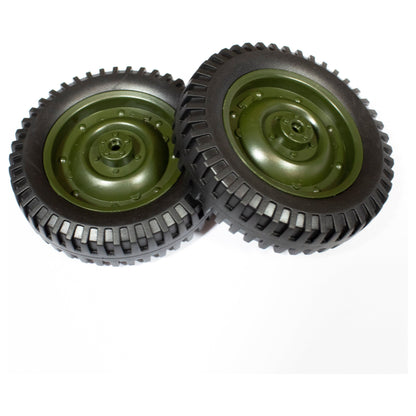 Willys Tires (1 Pair) (Green/Tan)
