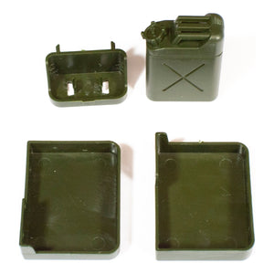 Willys Jerry Can & Holder (Green/Tan)