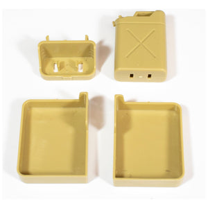 Willys Jerry Can & Holder (Green/Tan)