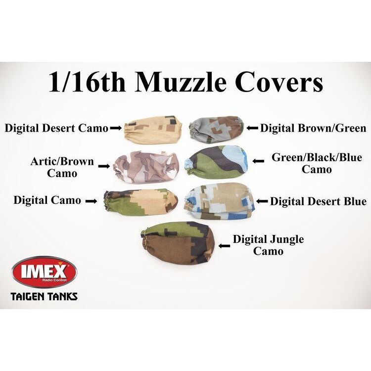 Digital Camo Muzzle Covers (Multiple Types)