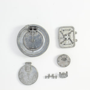 Tiger 1 Early Metal Turret Fittings (Cupola, Pistol Port, Escape Hatch, & Loaders Hatch)