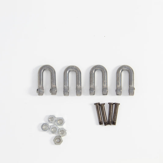 Metal Tow Hooks (4 Per Set)