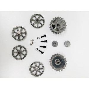 Panzer IV Metal Drive & Idler Wheel Set
