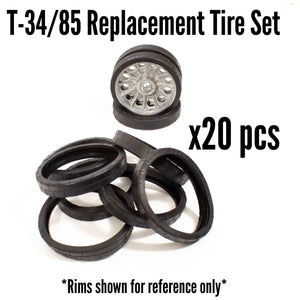 Replacement Rubber Tires