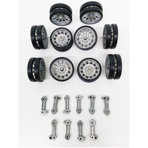 T-34/85 Metal Road Wheels & Metal Suspension Arm Set