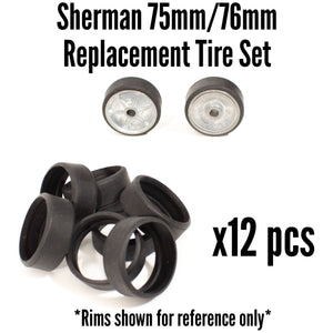 Replacement Rubber Tires