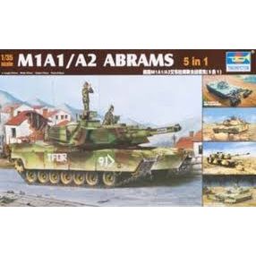 1/35 Trumpeter M1A1:A2 Abrams 5'n 1 - Taigen Tanks
