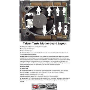 Taigen 2.4GHz V1 Tank Motherboard - Taigen Tanks