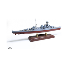 Load image into Gallery viewer, 1:700th Die-cast British Admiral-Class Battlecruiser, HMS Hood - Battle of the Denmark Strait, May of 1941 - Taigen Tanks
