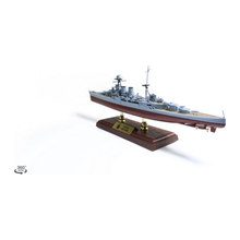 Load image into Gallery viewer, 1:700th Die-cast British Admiral-Class Battlecruiser, HMS Hood - Battle of the Denmark Strait, May of 1941 - Taigen Tanks
