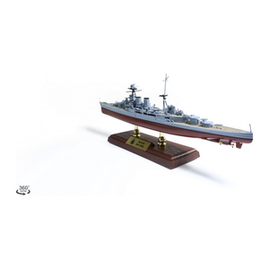 1:700th Die-cast British Admiral-Class Battlecruiser, HMS Hood - Battle of the Denmark Strait, May of 1941 - Taigen Tanks