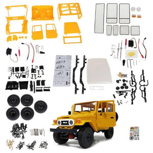 Land Cruiser 4x4 1:16th Scale KIT RC Truck (Metal Upgrades)