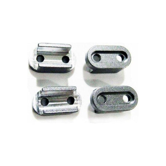 Aluminum Axle Mounts For Leaf Suspension Trucks (4 Pieces)