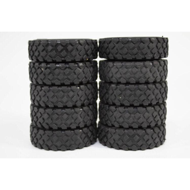 Dually 6x6 Tire Set w/ Aluminum Rims – Taigen Tanks