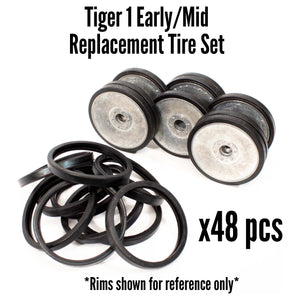 Replacement Rubber Tires