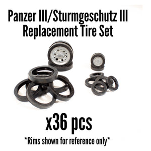Replacement Rubber Tires