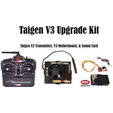 Taigen V3 2.4GHz Upgrade Kit (TX/MB/Sound Card/Speaker) - Taigen Tanks
