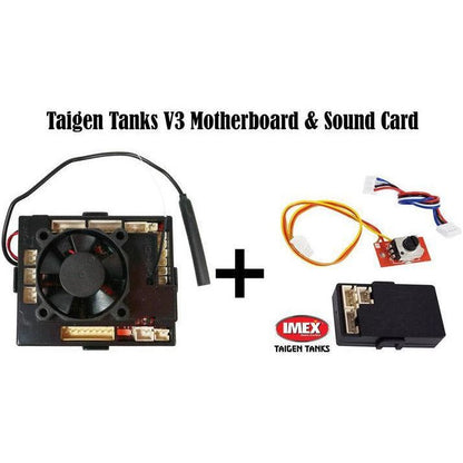 Taigen V3 2.4GHz Upgrade Kit (TX/MB/Sound Card/Speaker) - Taigen Tanks